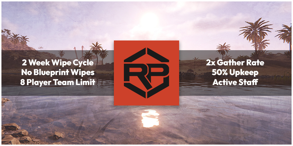 RPUK 2x Vanilla | 1-8 Team Size | 50% Upkeep